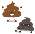 健康な便、黒い便