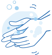 乾癬の塗り薬を塗った後はすみやかに手を洗う