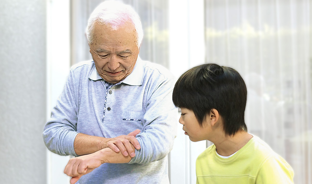 ①高齢者の皮膚の特徴と保湿の重要性