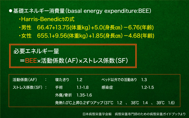 図2 必要エネルギー量の算出