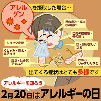 2/20アレルギーの日