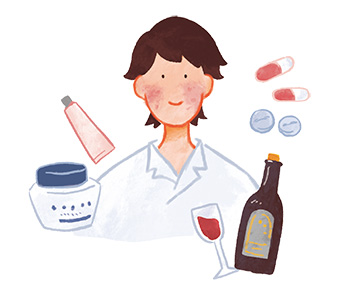 酒さの対処法:3つの柱