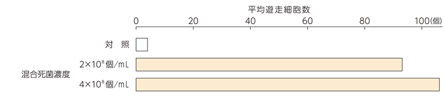 多核白血球の遊走活性