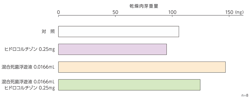 肉芽形成促進作用（ラット）