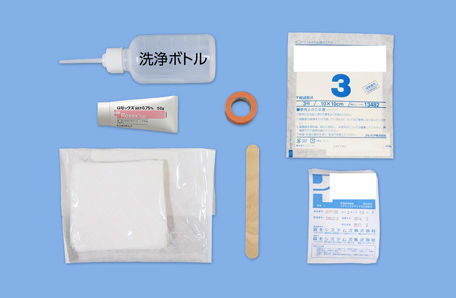 図2：がん性皮膚潰瘍ケア物品