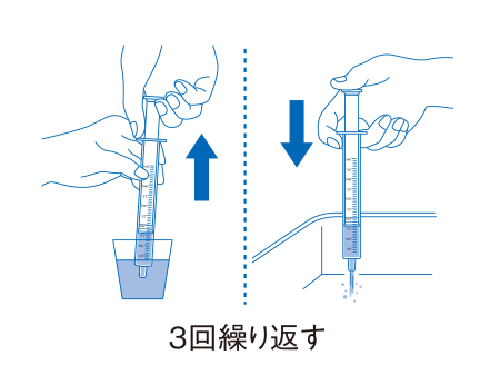 専用ピペットの洗い方２