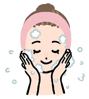 ニキビ肌の洗顔方法