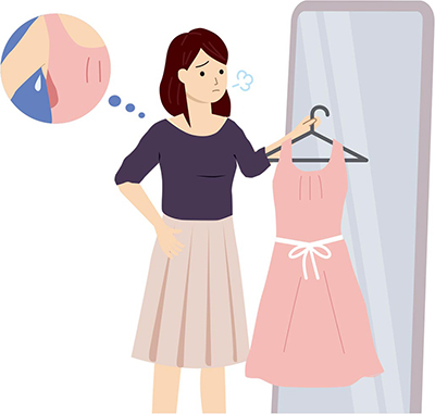 多汗症:気になるケース(服選び)