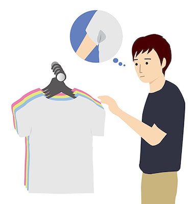 多汗症:気になるケース(服選び)