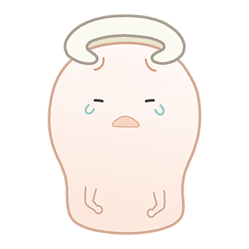 巻き爪ちゃん:泣く