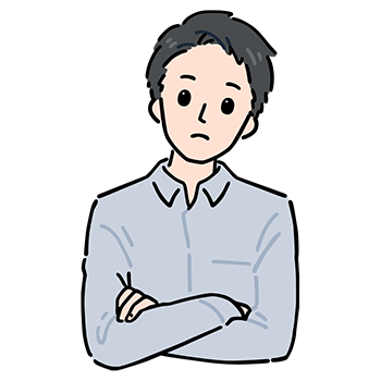 悩む男性